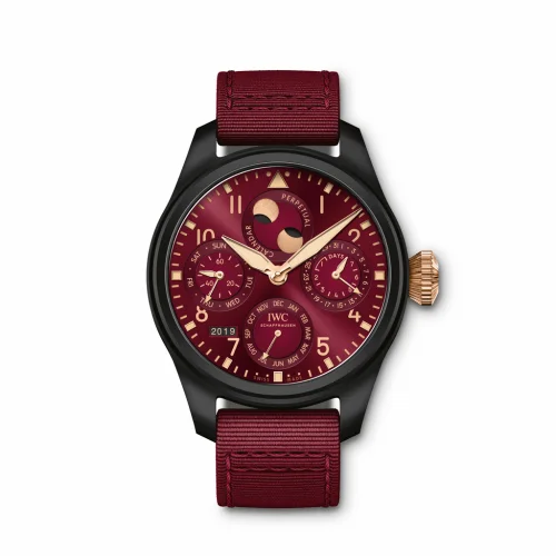 IWC Big Pilot's Watch Perpetual Calendar Top Gun Lewis Hamilton IW5030-02 (IW503002)